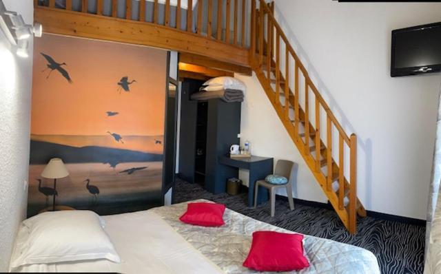 Au Palmyre Hotel لا بالمير المظهر الخارجي الصورة